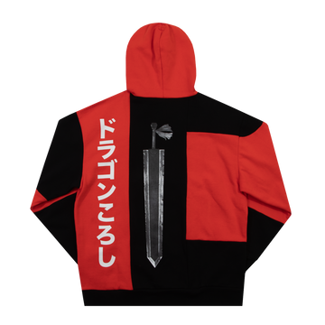 Guts Dragon Slayer Patchwork Hoodie