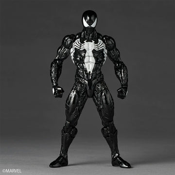 Kaiyodo Amazing Yamaguchi Marvel Spider-Man (Black Suit) Action Figure