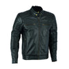 Men’s Genuine Lambskin Leather Slim Fit Motorcycle Biker Jacket