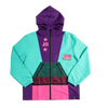 Stardust Crusaders Noriaki and Jotaro Color Block Anorak