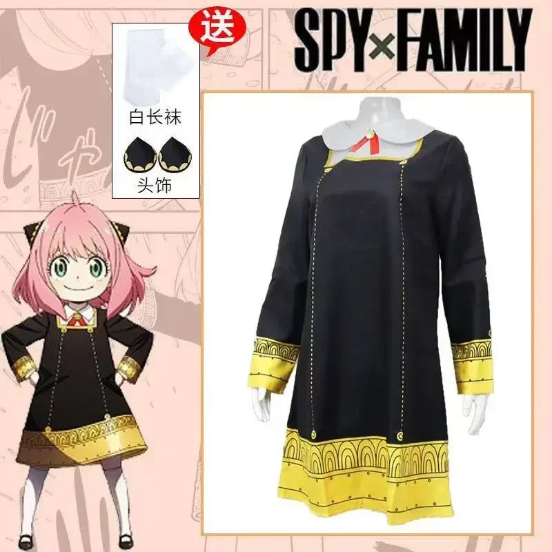 Anya Forger 3-Piece Cosplay Set | SPY X FAMILY Anime | Animeplaza