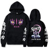 Demon Slayer Akaza's Hoodie for Men | Long Sleeve Anime Sweatshirt l Animeplaza