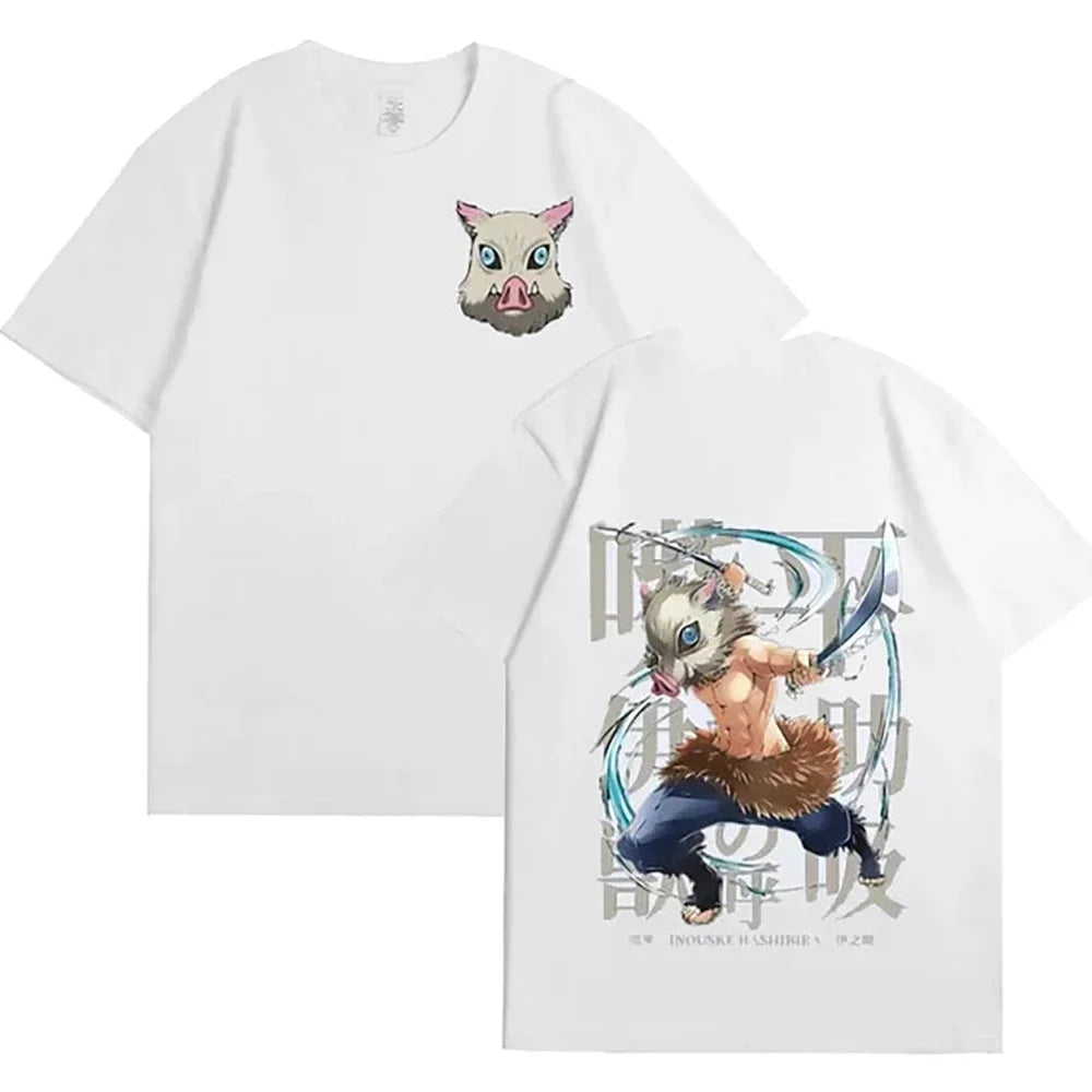 Demon Slayer Oversized Printed T-Shirt For Men | Anime Merchandise l Animeplaza
