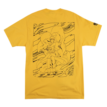 Gaara Prince of the Sand Gourd Yellow Tee