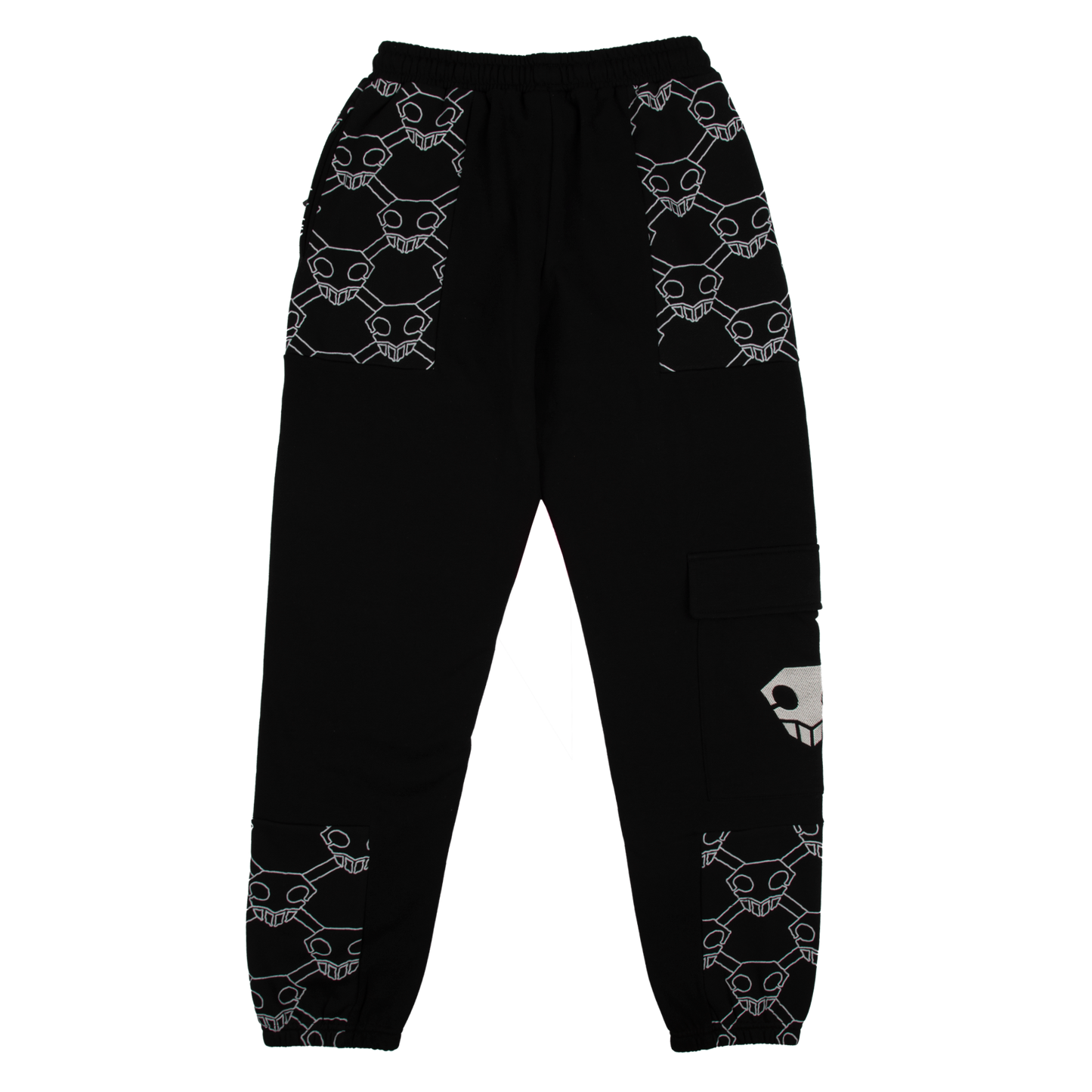 BLEACH Black Cargo Sweatpant