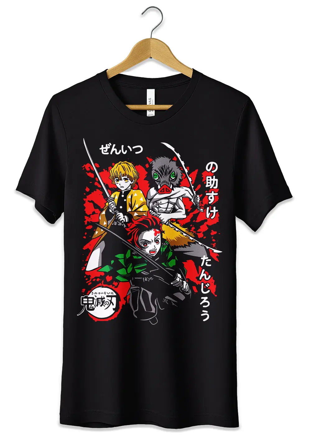 Demon Slayer T-Shirt Tanjiro, Zenitsu & Inosuke | Anime Merchandise l Animeplaza