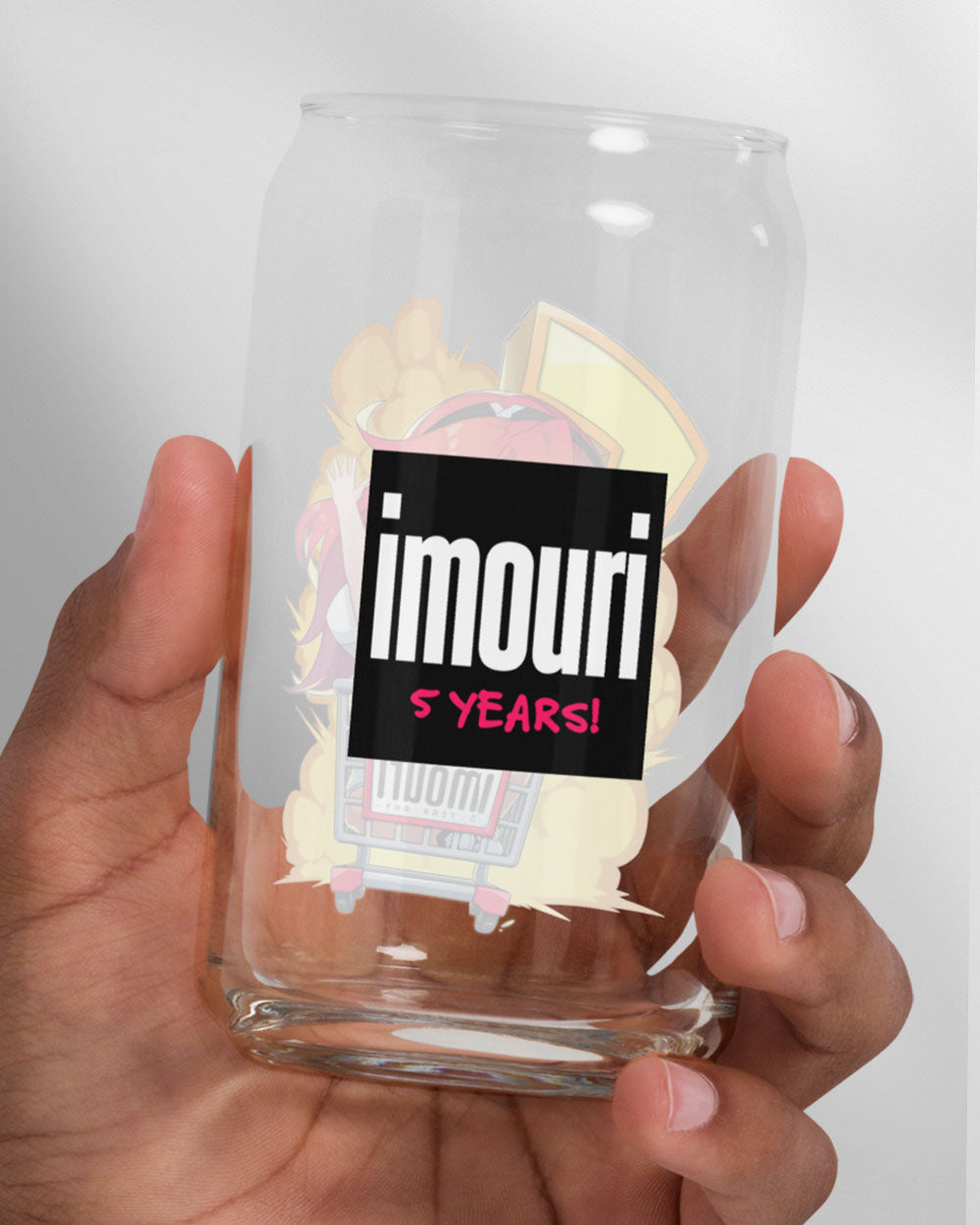 Cheers To 5-Years Glass