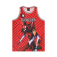 Eva Unit-02 Basketball Red Jersey