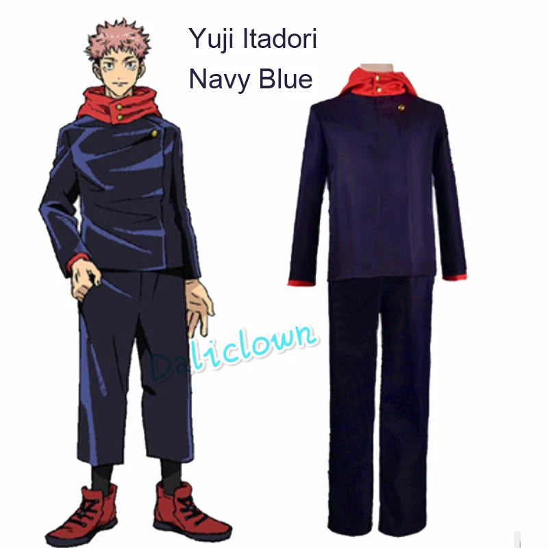Gojo Satoru, Yuji Itadori, Nobara, Megumi & Sukuna Cosplay Costume JJK | Animeplaza