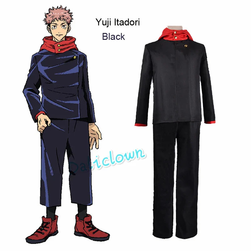 Gojo Satoru, Yuji Itadori, Nobara, Megumi & Sukuna Cosplay Costume JJK | Animeplaza