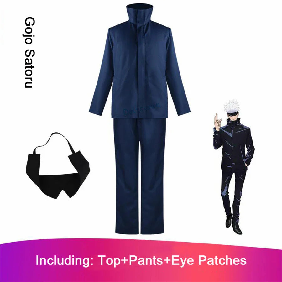 Gojo Satoru, Yuji Itadori, Nobara, Megumi & Sukuna Cosplay Costume JJK | Animeplaza