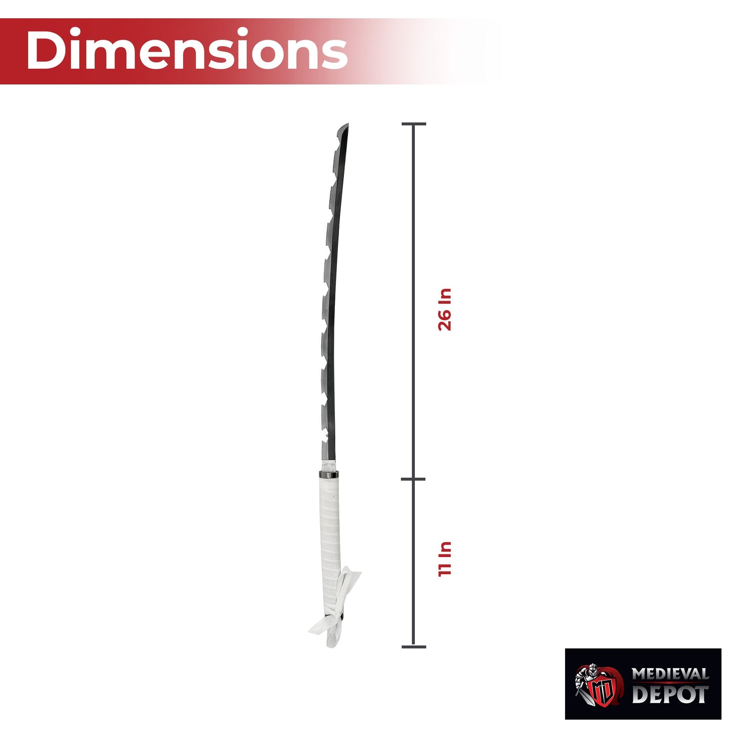 Demon Slayer Inosuke Katana Sword | Anime Merchandise l Animeplaza