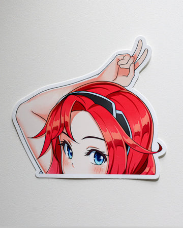 Imouri Chan Peeker Sticker