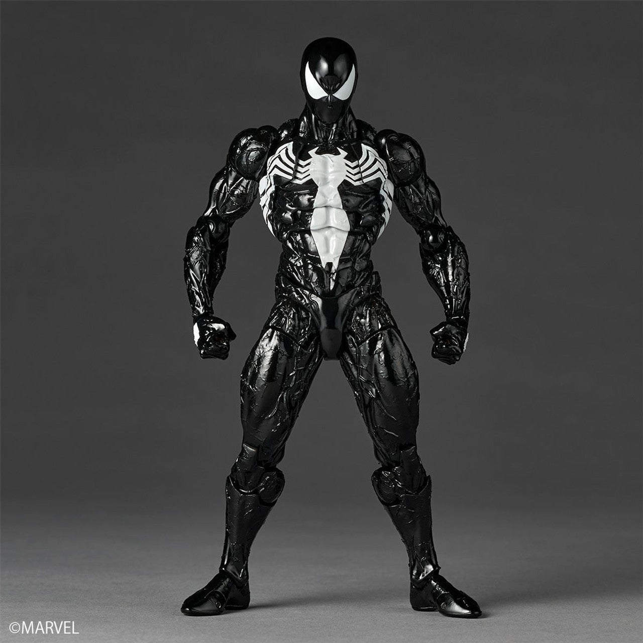 Kaiyodo Amazing Yamaguchi Marvel Spider-Man (Black Suit) Action Figure