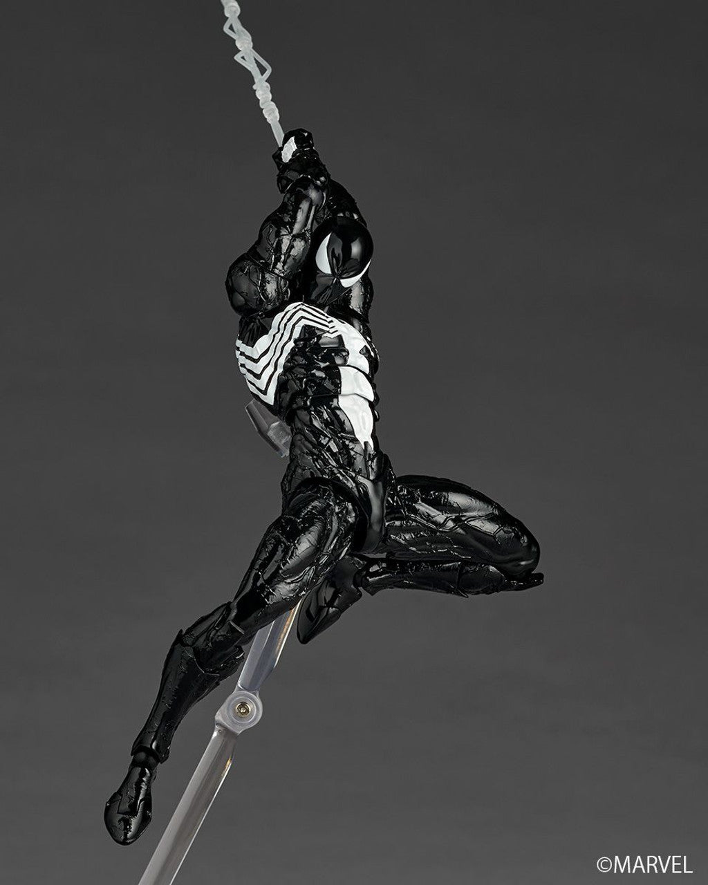 Kaiyodo Amazing Yamaguchi Marvel Spider-Man (Black Suit) Action Figure