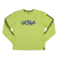 Eva Unit-01 Collage Lime Green Crew Neck Sweatshirt