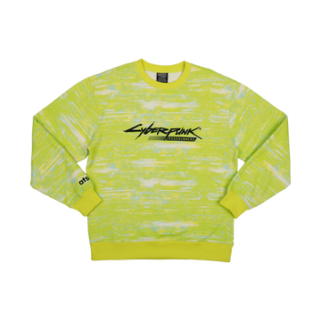 Edgerunner Lime Crew Neck Sweatshirt
