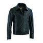 Men’s Premium Lambskin Leather Rider Jacket – Stylish Biker Look