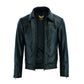 Men’s Premium Lambskin Leather Rider Jacket – Stylish Biker Look