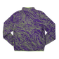 Eva Unit-01 Topography Pattern Purple Polar Fleece