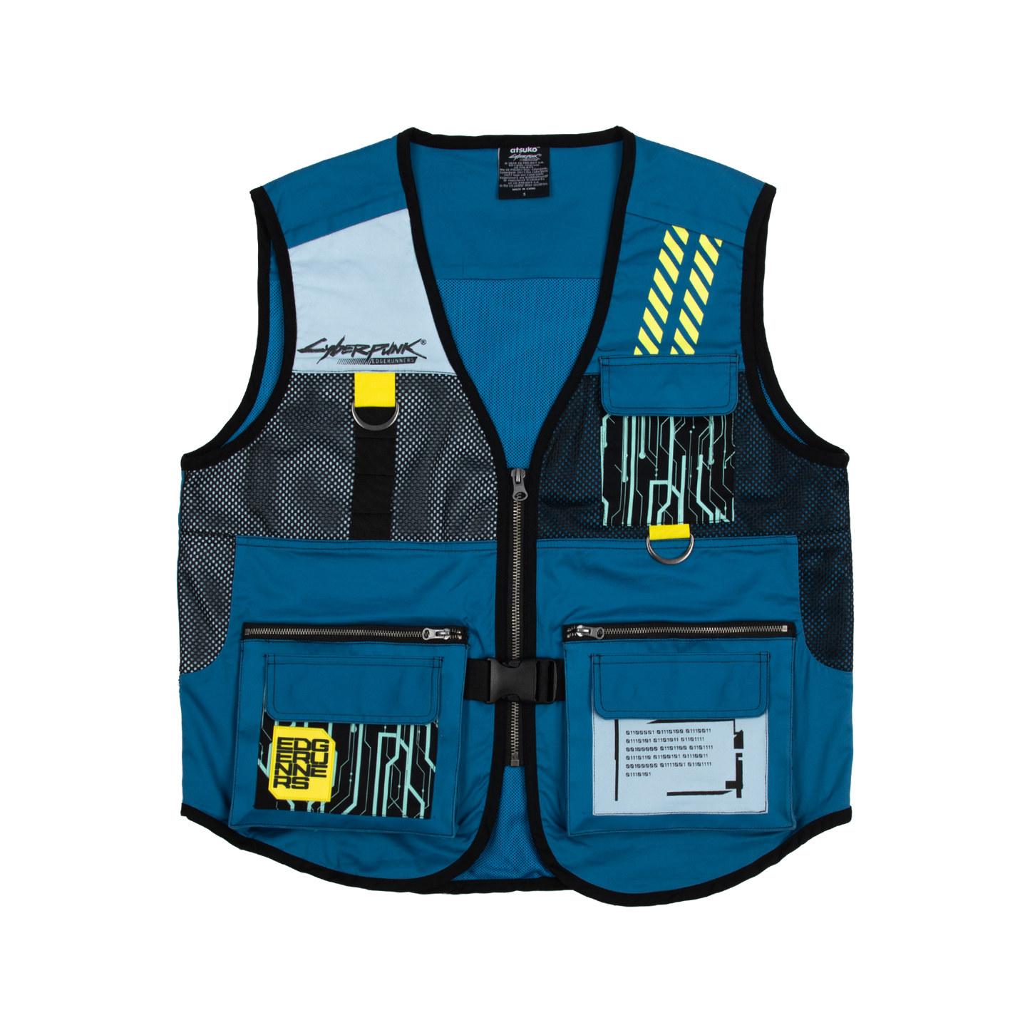 Edgerunner Blue Utility Vest