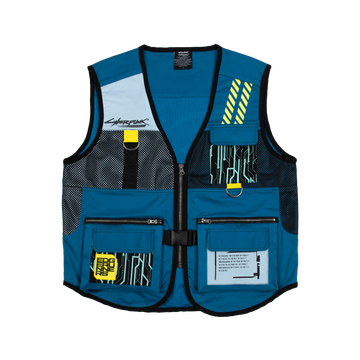 Edgerunner Blue Utility Vest