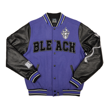 Ichigo Kurosaki Purple Varsity Jacket