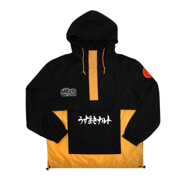Shuriken Naruto Black Anorak