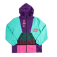 Stardust Crusaders Noriaki and Jotaro Color Block Anorak