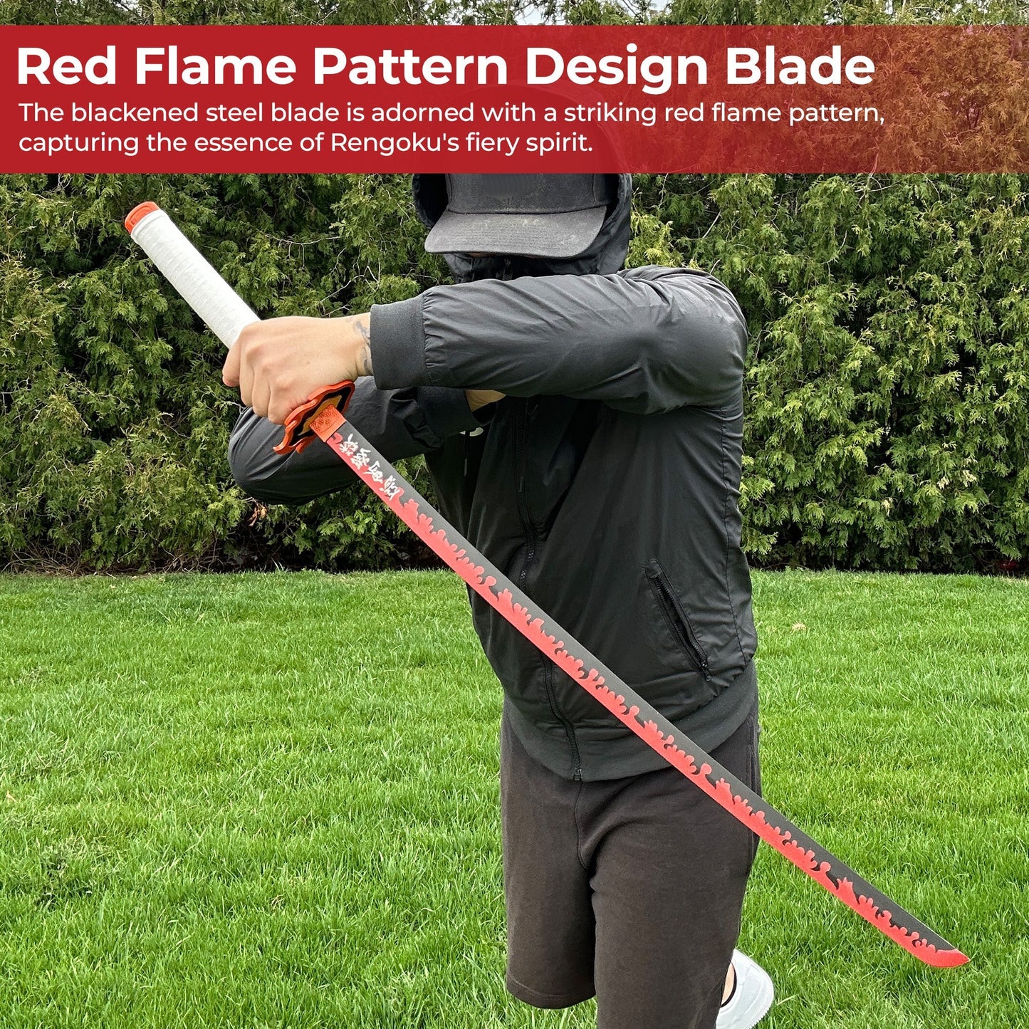 Kyojuro Rengoku Flame Katana Demon Slayer | Anime Merchandise l Animeplaza