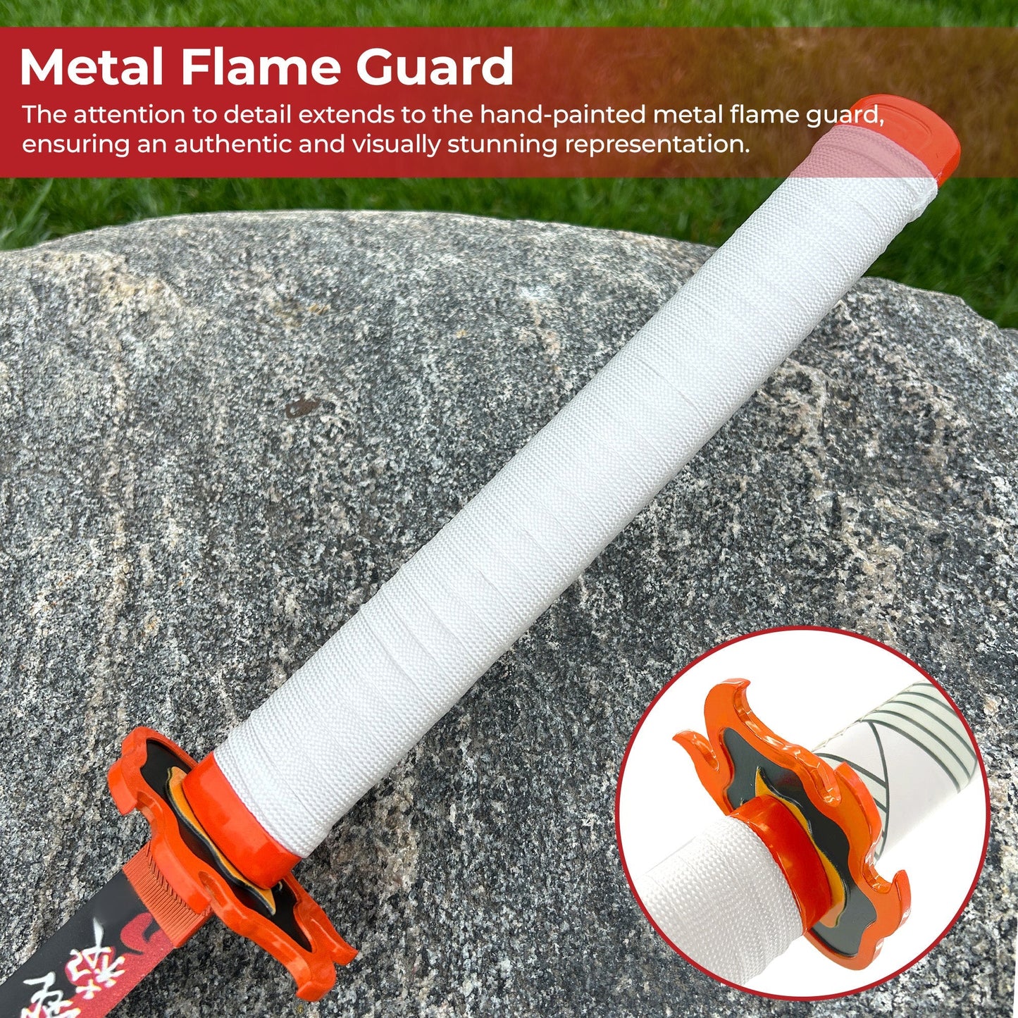 Kyojuro Rengoku Flame Katana Demon Slayer | Anime Merchandise l Animeplaza