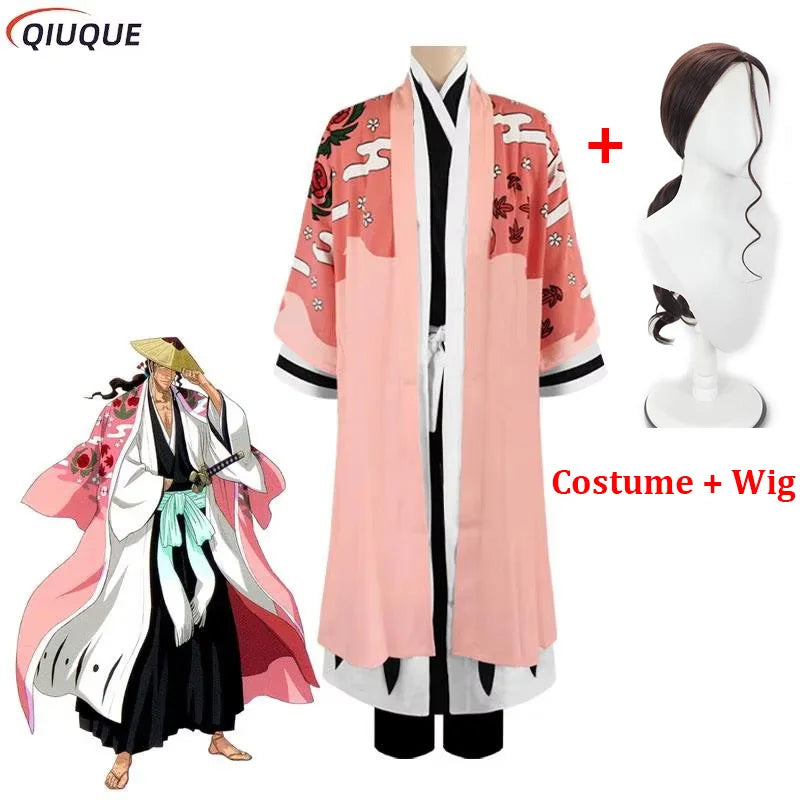 Shunsui Kyoraku Cosplay Costume | Bleach TYBW Outfit | Animeplaza