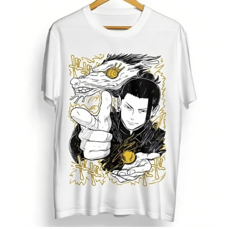 Suguru Geto T-shirt – Jujutsu Kaisen Anime Graphic Soft Cotton | Animeplaza