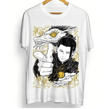 Suguru Geto T-shirt – Jujutsu Kaisen Anime Graphic Soft Cotton | Animeplaza