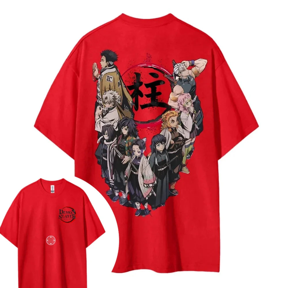 Demon Slayer T-Shirt – Official Bandai Short-Sleeve Unisex Anime Casual Top | Animeplaza