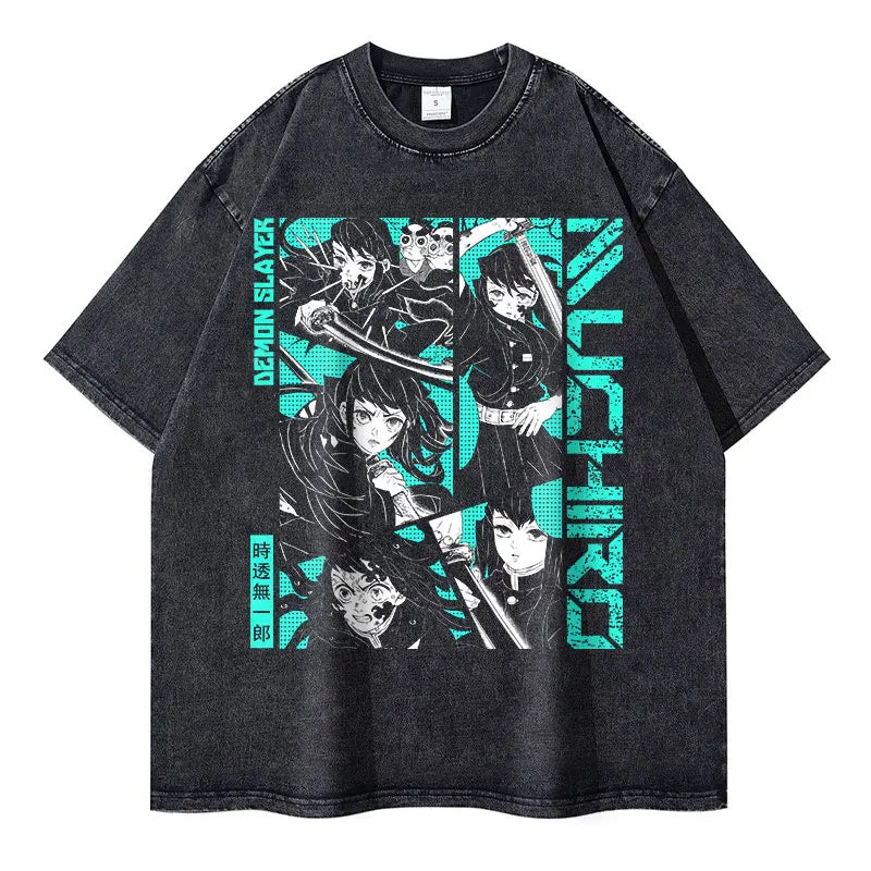 Demon Slayer Kibutsuji Muzan T-Shirt | Anime Merchandise l Animeplaza