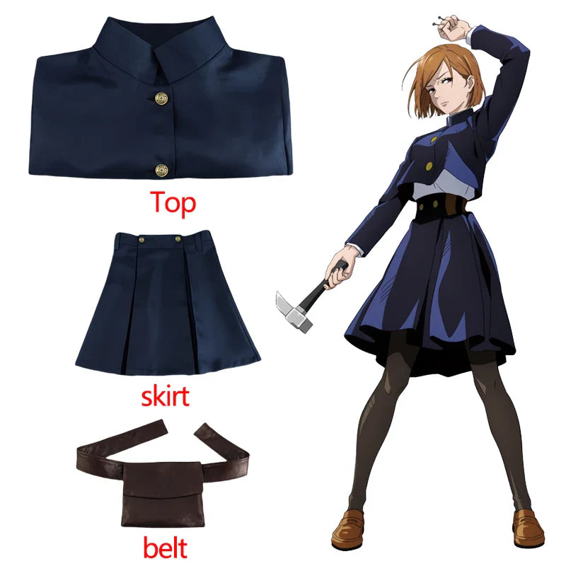 Nobara Kugisaki Cosplay Costume Uniform | Jujutsu Kaisen Anime | Animeplaza