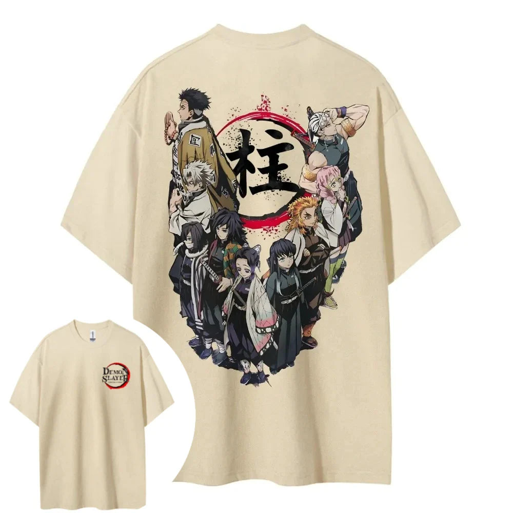 Demon Slayer T-Shirt – Official Bandai Short-Sleeve Unisex Anime Casual Top | Animeplaza