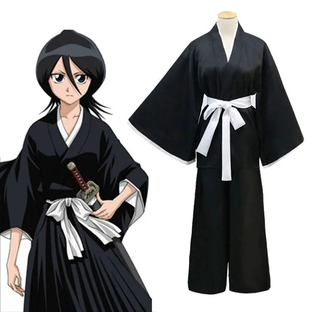 Kuchiki Rukia Cosplay Costume | Bleach Anime Merchandise| Animeplaza