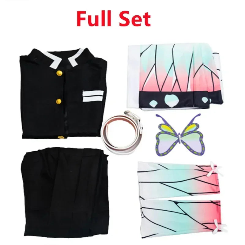 Kochou Shinobu Cosplay Costume – Demon Slayer Outfit | Animeplaza