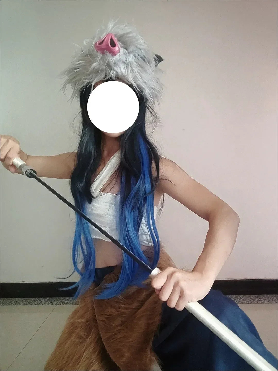 Inosuke Cosplay Costume – Demon Slayer Anime Outfit for Men | Animeplaza