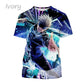 Gojo Satoru, Itadori Yuji & Sukuna 3D Print T-Shirt – Jujutsu Kaisen Anime Streetwear | Animeplaza