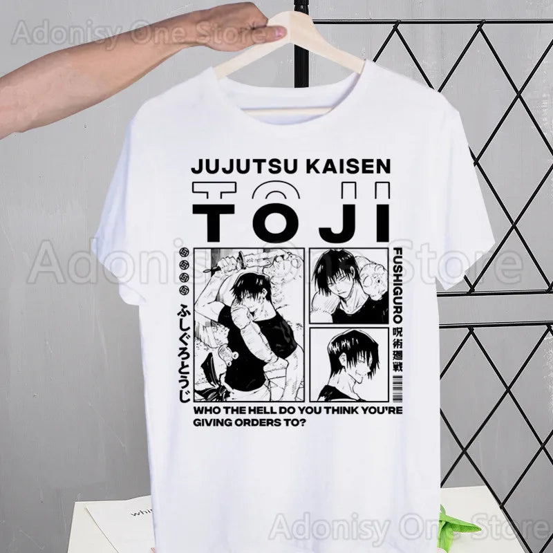 Toji Fushiguro T-Shirt | Jujutsu Kaisen Anime Streetwear | Animeplaza