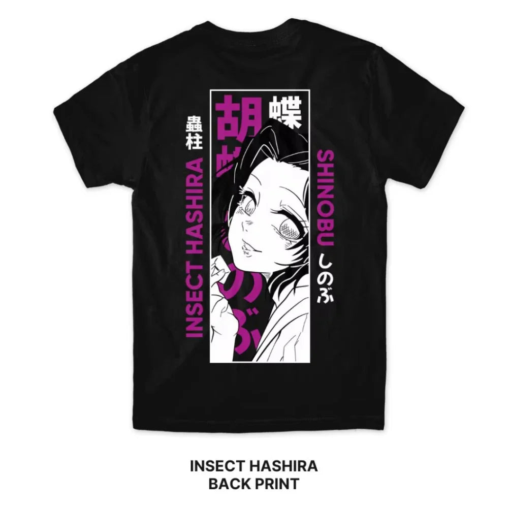 Demon Slayer Hashiras T-Shirt – Anime Graphic Tee for Men, Women & Kids