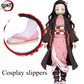 Demon Slayer Tanjiro & Nezuko Cosplay Slippers | Anime Merchandise l Animeplaza