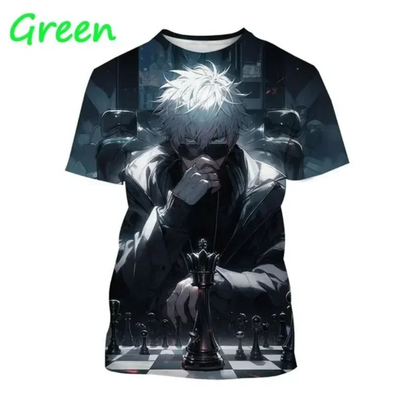 Gojo Satoru, Itadori Yuji & Sukuna 3D Print T-Shirt – Jujutsu Kaisen Anime Streetwear | Animeplaza