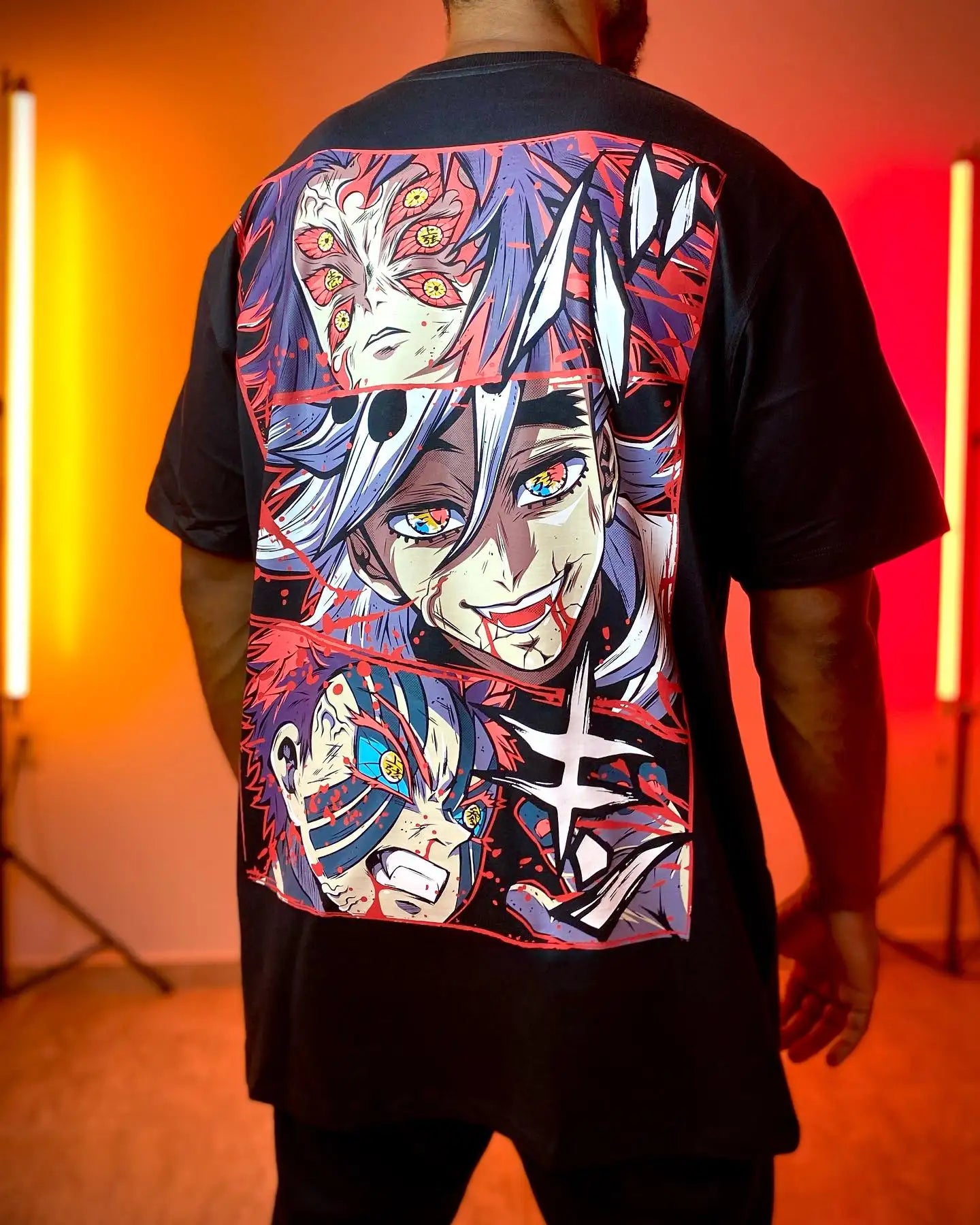 Demon Slayer Graphic Oversized T-Shirt | Anime Merchandise l Animeplaza