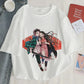 Demon Slayer Printed T-Shirt For Women | Anime Merchandise l Animeplaza