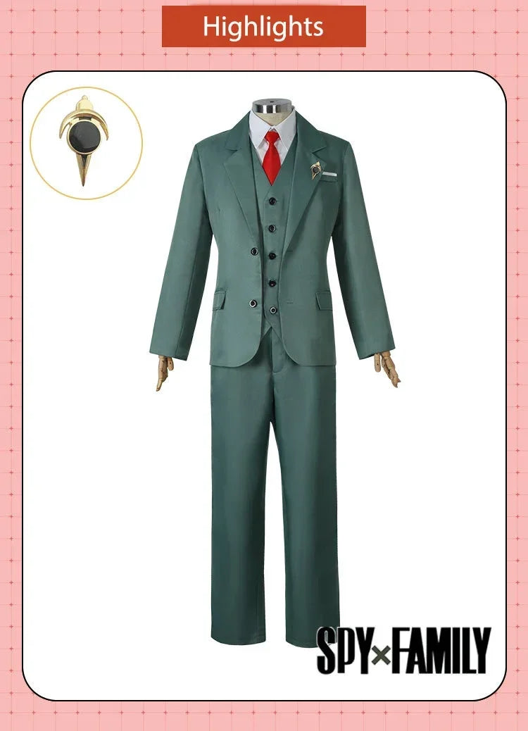 Loid Forger Cosplay Costume | SPY X FAMILY | Animeplaza