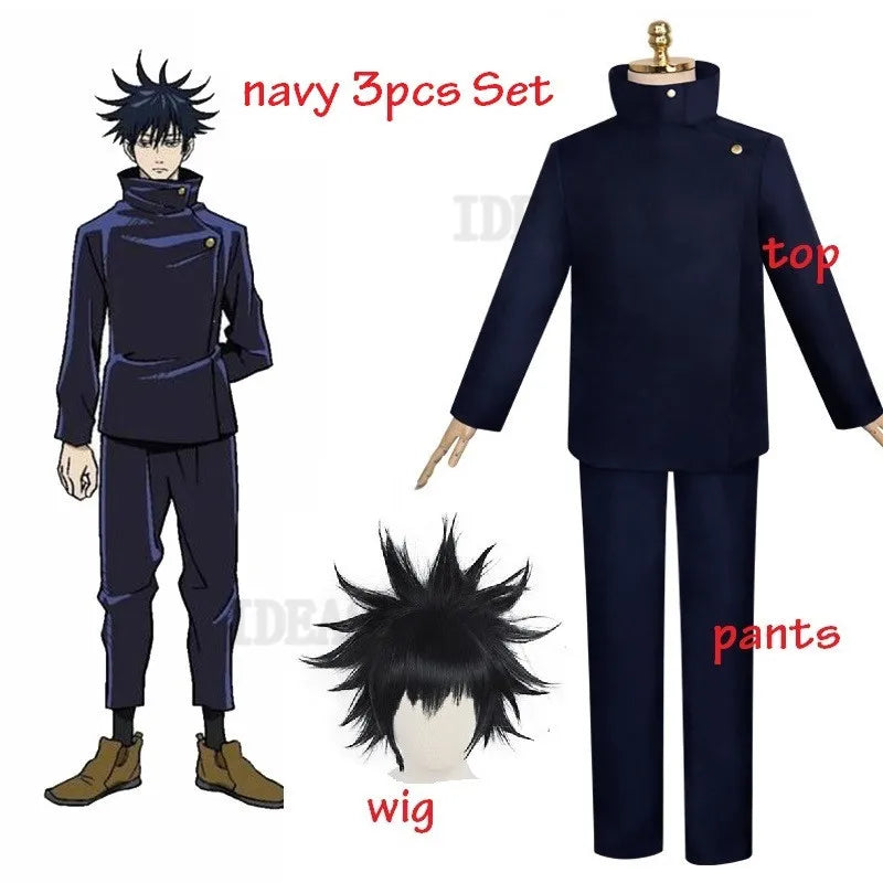 Megumi Fushiguro Cosplay Costume – Jujutsu Kaisen Anime | Animeplaza